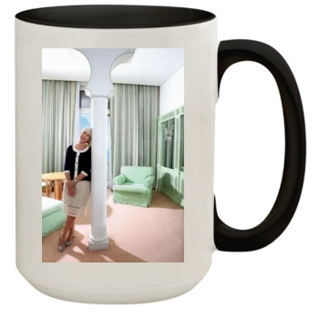 Helen Mirren 15oz Colored Inner & Handle Mug