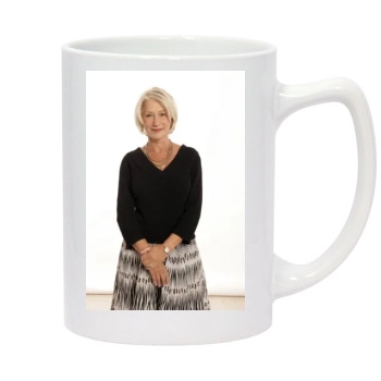 Helen Mirren 14oz White Statesman Mug