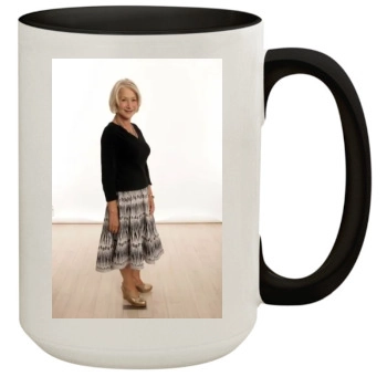 Helen Mirren 15oz Colored Inner & Handle Mug