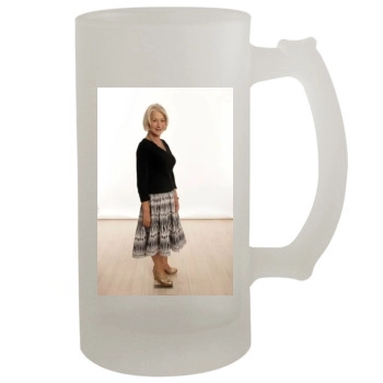 Helen Mirren 16oz Frosted Beer Stein