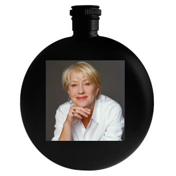 Helen Mirren Round Flask