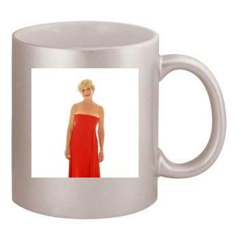 Helen Mirren 11oz Metallic Silver Mug