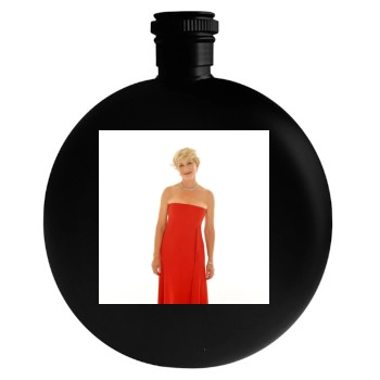 Helen Mirren Round Flask