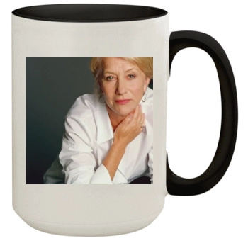 Helen Mirren 15oz Colored Inner & Handle Mug