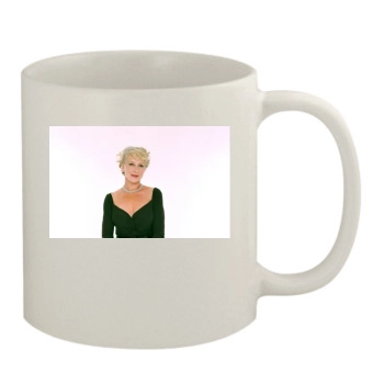 Helen Mirren 11oz White Mug