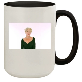 Helen Mirren 15oz Colored Inner & Handle Mug