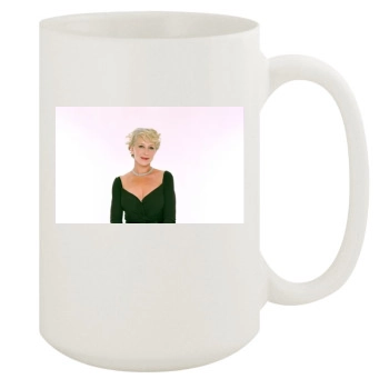 Helen Mirren 15oz White Mug