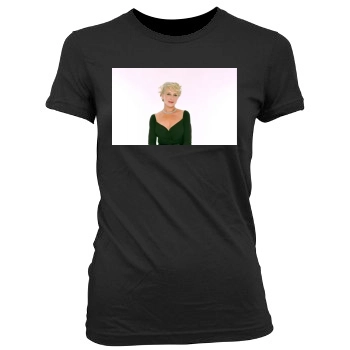 Helen Mirren Women's Junior Cut Crewneck T-Shirt