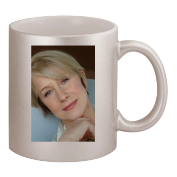 Helen Mirren 11oz Metallic Silver Mug