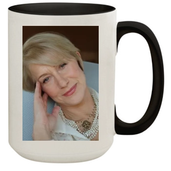 Helen Mirren 15oz Colored Inner & Handle Mug