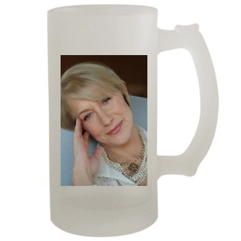 Helen Mirren 16oz Frosted Beer Stein