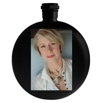 Helen Mirren Round Flask