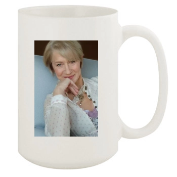 Helen Mirren 15oz White Mug