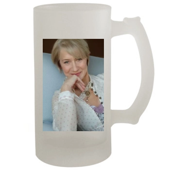 Helen Mirren 16oz Frosted Beer Stein