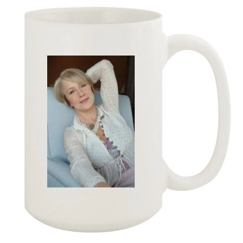 Helen Mirren 15oz White Mug