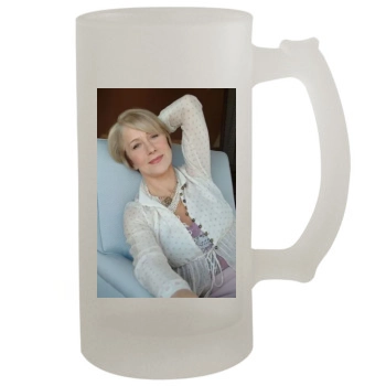 Helen Mirren 16oz Frosted Beer Stein