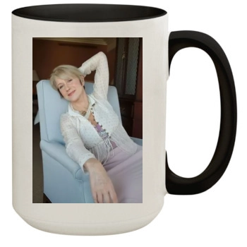 Helen Mirren 15oz Colored Inner & Handle Mug