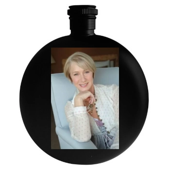 Helen Mirren Round Flask