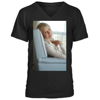 Helen Mirren Men's V-Neck T-Shirt