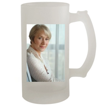 Helen Mirren 16oz Frosted Beer Stein