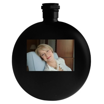 Helen Mirren Round Flask