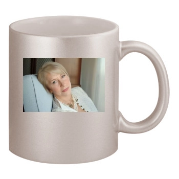 Helen Mirren 11oz Metallic Silver Mug