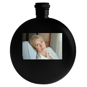 Helen Mirren Round Flask