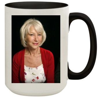 Helen Mirren 15oz Colored Inner & Handle Mug