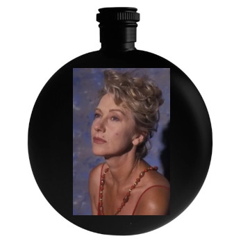 Helen Mirren Round Flask