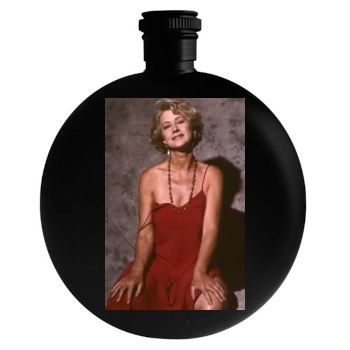 Helen Mirren Round Flask