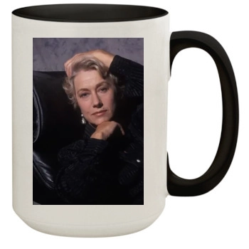 Helen Mirren 15oz Colored Inner & Handle Mug