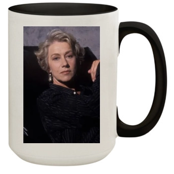 Helen Mirren 15oz Colored Inner & Handle Mug