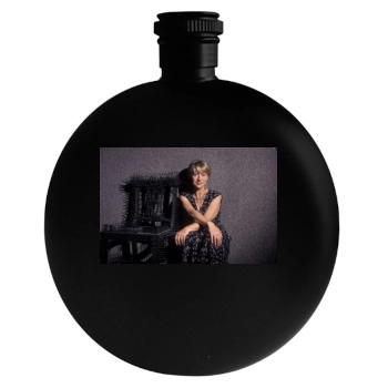 Helen Mirren Round Flask