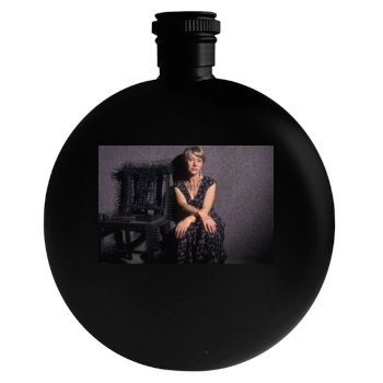 Helen Mirren Round Flask