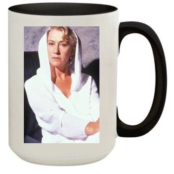 Helen Mirren 15oz Colored Inner & Handle Mug