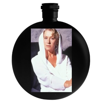 Helen Mirren Round Flask