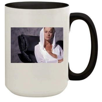 Helen Mirren 15oz Colored Inner & Handle Mug