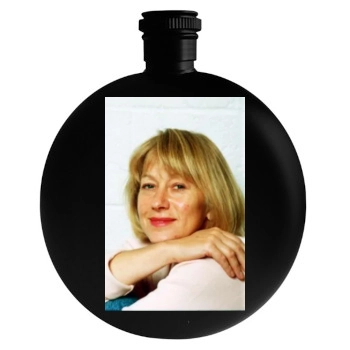 Helen Mirren Round Flask