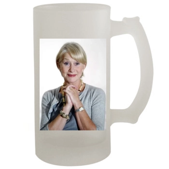 Helen Mirren 16oz Frosted Beer Stein