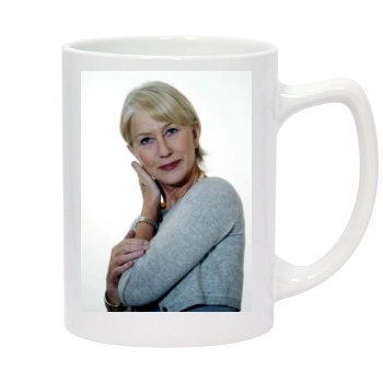 Helen Mirren 14oz White Statesman Mug