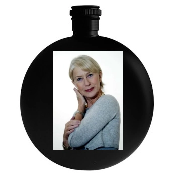 Helen Mirren Round Flask