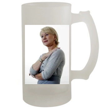 Helen Mirren 16oz Frosted Beer Stein