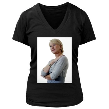 Helen Mirren Women's Deep V-Neck TShirt