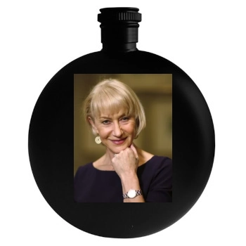 Helen Mirren Round Flask