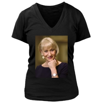 Helen Mirren Women's Deep V-Neck TShirt