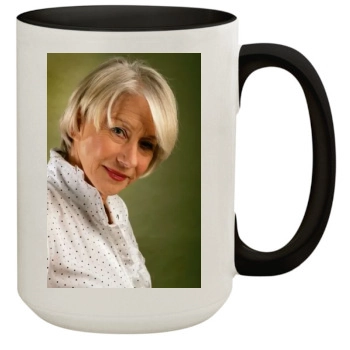 Helen Mirren 15oz Colored Inner & Handle Mug