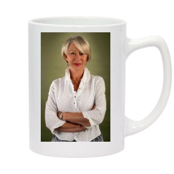 Helen Mirren 14oz White Statesman Mug