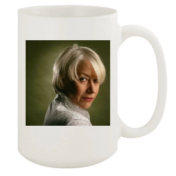 Helen Mirren 15oz White Mug