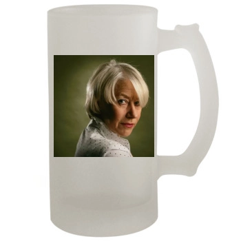 Helen Mirren 16oz Frosted Beer Stein