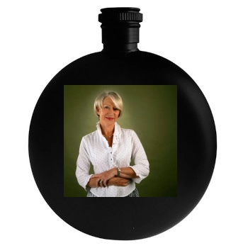 Helen Mirren Round Flask